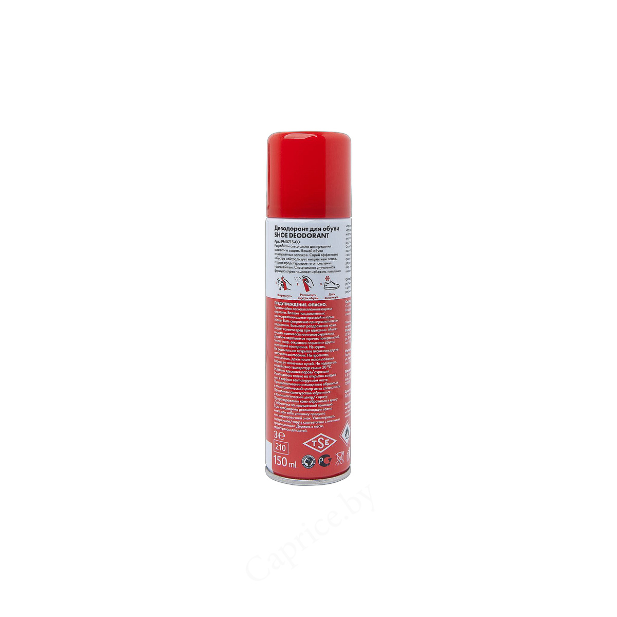 ДЕЗОДОРАНТ SHOE DEODORANT, 150 МЛ RIEKER АРТИКУЛ: PM0715-00